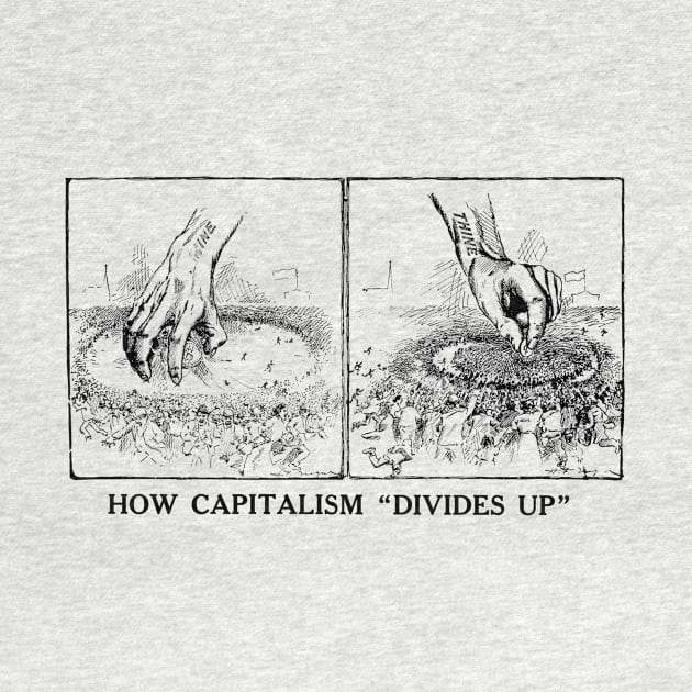 1906 Anti Capitalism Cartoon by historicimage